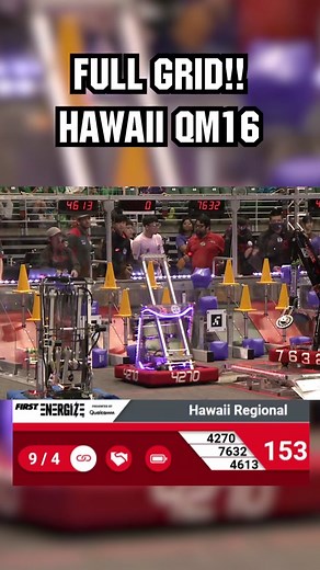 FIRST FULL GRID! #omgrobots #chargedup #frc #fyp