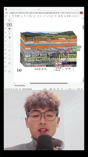如何用PPT画三维地形图！超实用！快来看看吧！ 需要详细教程和模板的宝子们快来加入PPT会员！#PPT#材料#顶刊#sci#论文