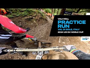 GoPro: Mud Fest Today for Practice - Vali Holl - '24 UCI Downhill MTB World Cup
