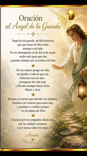 🙏 Prayer to the Guardian Angel for Protection and Peace ✨