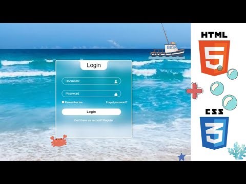 How to Create a Simple Login Page in 14 Minutes | HTML & CSS Tutorial 💻