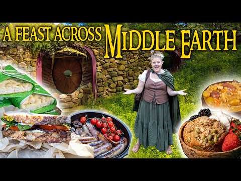 What’s up, hungry people - today we’re heading straight into Middle Earth for the ultimate Lord of the Rings recipes challenge! From rustic hobbit breakfasts to elven feasts and even a little orc jerky, I recreated my favorite meals from The Lord of the Rings - over half a dozen dishes inspired by Tolkien’s world, filmed on location across fields, forests, and a real hobbit house (on a budget, of course). This cinematic cooking adventure includes recipes like: 🍳 Campfire eggs and ham 🥪 Bilbo’s
