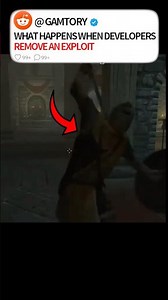 What happens when devs remove an exploit #game #story #meme