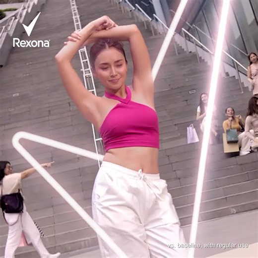 2K views · 9.4K reactions | Introducing NEW Rexona Powder Dry, now with Gluta+Shield! Helps with 5 brightening and 5 protection benefits for brighter underarms that stay fresh as you move (vs. baseline, with regular use)! Try our newest brightening formula with 72H sweat and odor protection in stores today! ASC U0198P111124R | Rexona | Facebook