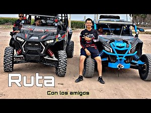 RUTA CON LOS AMIGOS || ( SE DESCOMPONE EL RZR Y SE PONCHA EL CAN-am ))