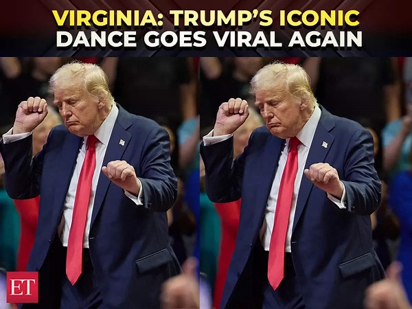 President-elect Trump’s iconic dance goes viral again at fireworks display pre-inauguration in Sterling, watch!