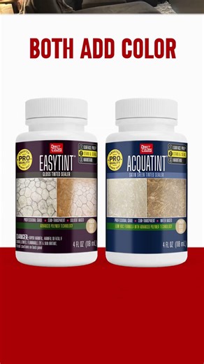 EasyTint Tinted Sealer vs. AcquaTint Water-Based Tinted Sealer — Which One Should You Choose?