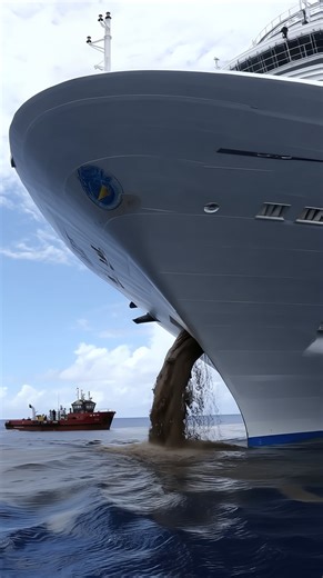 17K views · 134 reactions | Cruise ship dumping sewage into an ocean (AI) Partner: Cherry Chuckle | Love Fun Joy | Facebook