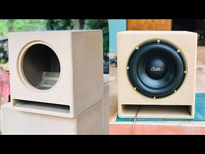 DIY Subwoofer box 12 inch