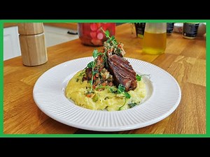 Ceafa de Vita Gatita lent in untura de vita- cu Mamaliga - Karpaten Premium Angus - Florin Arvunescu