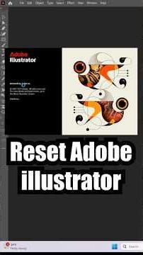 Adobe Illustrator Reset Kaise Kare | How to Reset Adobe Illustrator to Default Settings - Hindi