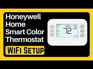 How to setup Honeywell Home Smart Color Thermostat with WiFi?