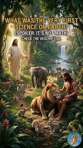 Adam was the first scientist in history!