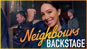 40K views · 159 reactions | Get a sneak peek at upcoming Neighbours episodes as Scarlet Vas (Mishti) & Scott McGregor (Mark) take us through Mishti's fight scene... | Neighbours | Facebook