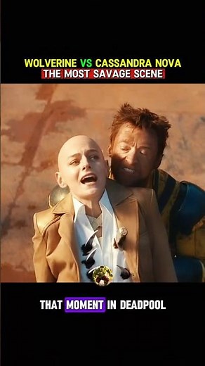 Wolverine Kill Cassandra Nova | Deadpool & Wolverine (2024) #deadpoolandwolverinemovie #deadpool3