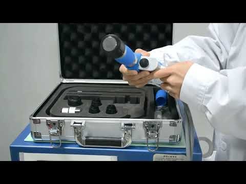 Pneumatic shock wave machine onda de choque SW13-Installation video