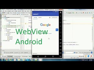 Create a webview and solve webview error in android studio 3 .0