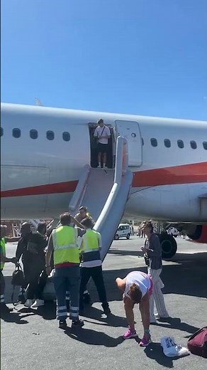 Dramatic moment plane is evacuated after passenger’s vape explodes