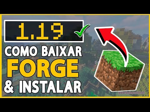 Como BAIXAR & INSTALAR o FORGE no MINECRAFT 1.19 | Instalar MODS 1.19 | Minecraft Tutorial