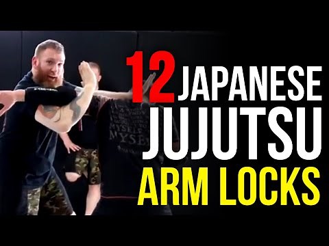 Top 12 Combat Japanese Jujutsu Arm Locks - Unarmed & VS Weapons
