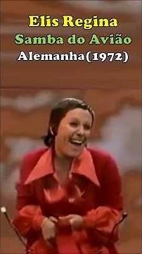Elis Regina - Samba do Avião (German TV, 1972)