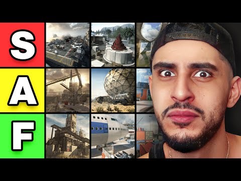 I RANKED the TOP Call Of Duty Maps!