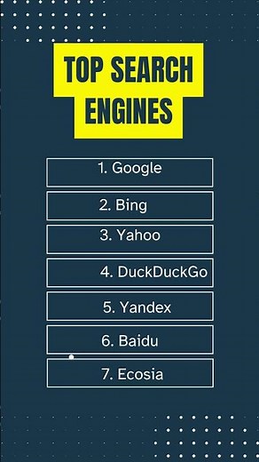Top Search Engines in 2025
