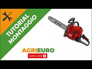 Motosega a scoppio Efco MT 5200: montaggio completo della leggera e potente motosega.
