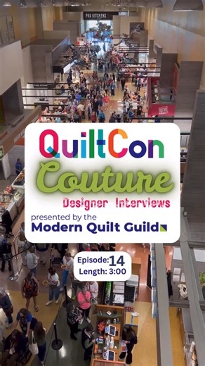 Harr Craft Goods on Instagram: "This is QuiltCon Couture Designer Interviews Episode 14 live from QuiltCon 2025 in Phoenix Arizona! QuiltCon 2026 will be in Raleigh, North Carolina. For more information on QuiltCon and to find a Modern Quilt Guild meeting in your area visit: www.modernquiltguild.com (Please help us with tags we have missed!) #quiltcon2025 #quiltconcouture #fashion"