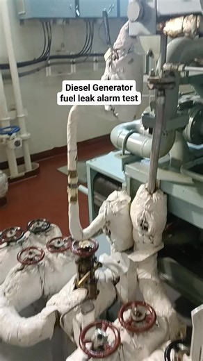 A Diesel Generator fuel alarm leak test is a maintenance procedure that verifies the functionality of sensors designed to detect fuel leaks from tanks, pipes, or engines. #sharingiscaring #seamanslifeonboard | Wilson Carabbacan