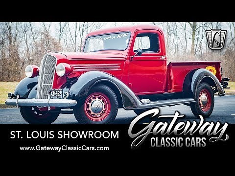 1936 Dodge LC Pickup Truck For Sale Gateway Classic Cars St. Louis #8210