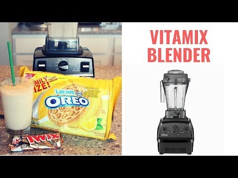 Oreo Lemon Crazy Milkshake Vitamix Blender