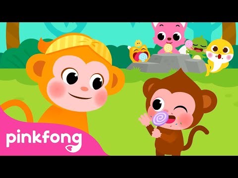 Johny Johny, Yes Papa Song | Monkey & Baby Shark | Pinkfong Official