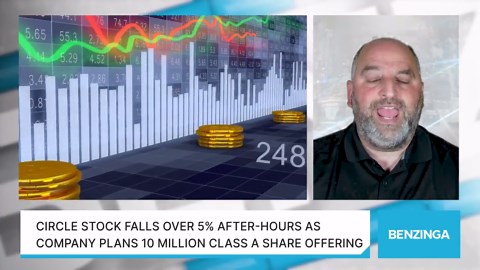 Circle Stock Falls Over 5% After-Hours As Company Plans 10 Million Class A Share Offering