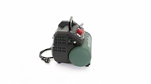 Metabo Kompressor Basic 160-6 W OF – 601501000 – Kompressor mit leistungsstarkem Motor und 6 l Kesselgröße – 1,5 m Kabellänge