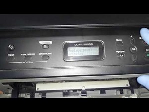 HOW TO RESET DRUM COUNTER ON BROTHER DCP-L2500D