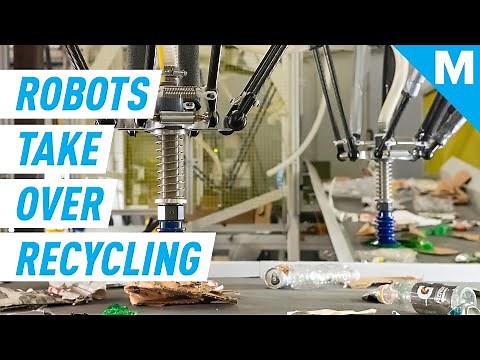 Robots Are Taking Over The Recycling Industry Because Of Pandemic | Mashable