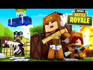 Minecraft Daycare - BABY FORTNITE: BATTLE ROYALE! w/ MooseCraft (Minecraft Kids Roleplay)