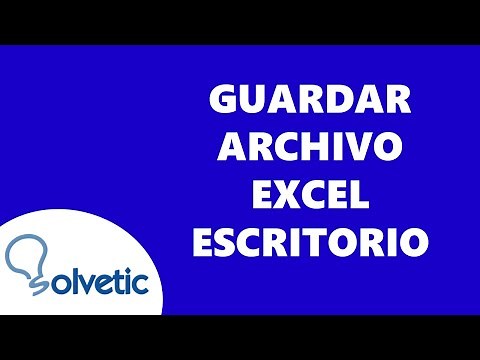 How to Save an Excel File to the Desktop ✅✅