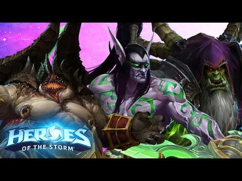 We Assembled The Daniels! | Heroes of the Storm (HotS) Illidan Gameplay