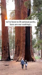 And here’s our reasoning ⬇️ 🏔 Grand Teton: Best Bang for Your Buck Some of the most epic views in Grand Teton are steps from the main road, making it one of the easiest parks to experience without big hikes. It’s an under an hour from the airport, which is unheard of for a national park 🌄 Yosemite: Most Jaw-Dropping Seeing Half Dome up close was a bucket list moment for us, and this felt like perfection everywhere we looked. Every overlook felt like it was designed to be aesthetic, grand, and 
