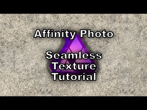 Affinity Photo Seamless Texture Tutorial - Quick Version