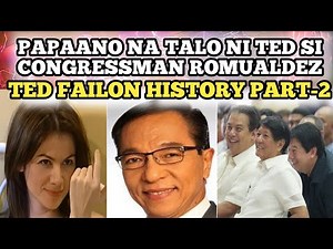 PAPAANO NA TALO NI TED FAILON SI CONGRESSMAN ROMUALDEZ. TED FAILON HISTORY PART-2