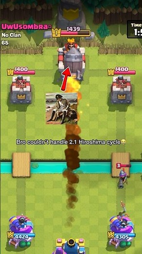 Using rocket as my win condition #clashroyale #shorts