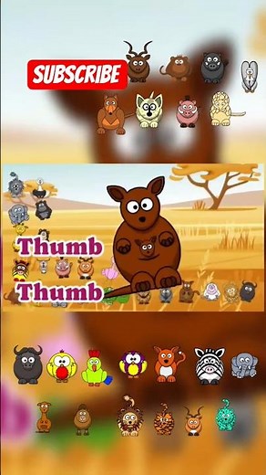 Safari Animal Sounds Song #nurseryrhymes #toddlerlearning
