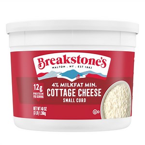 Breakstone's Lowfat Small Curd Cottage Cheese with 4% Milkfat, 48 oz. - Samsclub.com