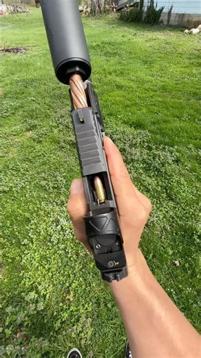 9mm suppressed is insanely quiet 🤫 ‪@CMMG‬ ZEROED 36