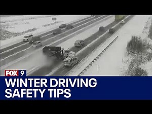 Winter safety driving tips if your car winds up in ditch