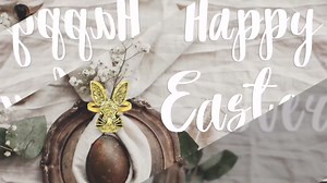 Easter Napkin Rings - Bunny & Rabbit Napkin Holders, Set of 12, Retro Gold Wedding Metal, Farmhouse Home Table Party Decorations