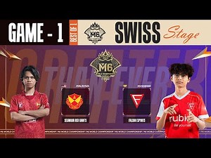 [Game - 1] Selangor Red Giants vs Falcon Esports [M6 World Championship]